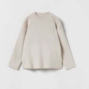 Zara Ribbed Knit Sweater